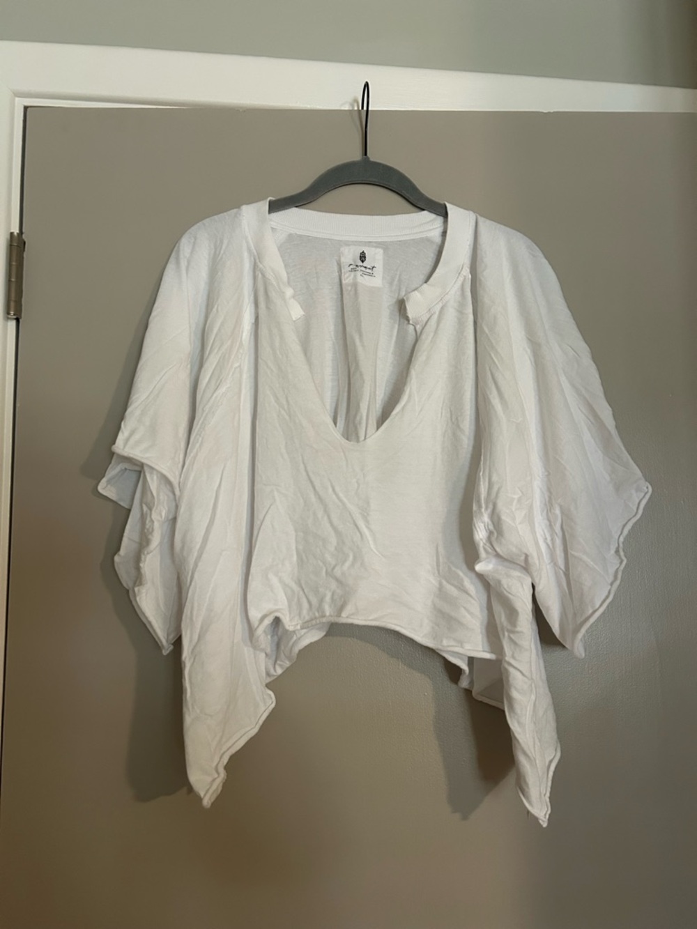 Free People Movement V-Neck Cropped Tee